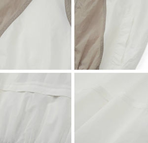 ชุดเซ็ตแทรคสูทผู้ชายทรงโอเวอร์ไซส์ ผ้าไนลอน กางเกงแทรคสไตล์สตรีทแวร์ แบบเรียบง่าย วินเทจ กันลม ชุด 2 ชิ้น คุณภาพสูง - Product Image 5