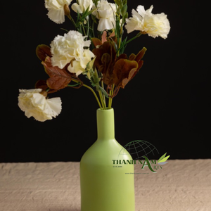 Vase décoratif en bambou au design moderne 2024 fabriqué à la main au Vietnam pour la maison et la décoration. - Product Image 2