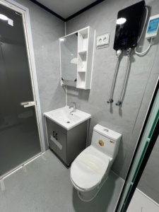 Thiết kế tùy chỉnh 20ft 40ft có thể mở rộng 2-3 phòng ngủ biệt thự khách sạn đúc sẵn mô-đun thép xây dựng cửa sổ kính phòng ngủ hiện đại - Product Image 6