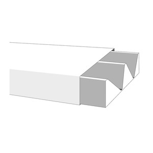 Minicanalina con Coperchio Frontale 30x10 1 Sc.H.200 - Product Image 1