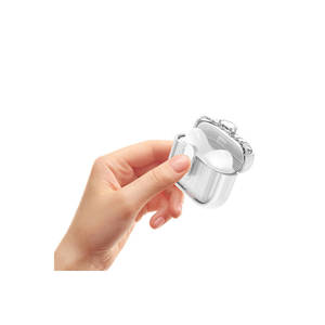 Étui de protection transparent en silicone Netzy pour AirPods 4, coque antichoc avec bords colorés, coque pour écouteurs/casque - Product Image 3