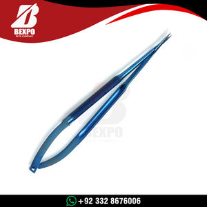 Microtijeras de Titanio Premium de 12 cm, Ultraligeras, No Magnéticas, Reutilizables, Instrumentos Oftálmicos de Microcirugía de Calidad Superior - Product Image 3