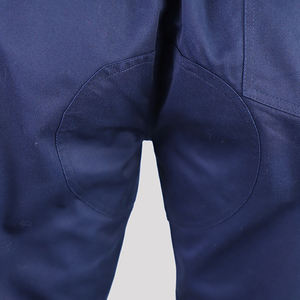 Men's Navy Blue Polyester <b>Work</b> <b>Pants</b> with <b>Cargo</b> Pockets CE Certified Breathable Needle Detection Abrasion Resistant Uniform 2026 - Product Image 5