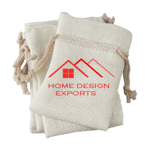 Sac Khaadi en tissu doux, finition de haute qualité pour le rangement, sac à cordon personnalisé avec personnalisation - Product Image 4
