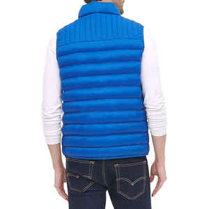 Veste matelassée d'hiver personnalisée de haute qualité pour hommes grande taille rembourrage en coton imperméable rembourré de bulles de nylon et de polyester - Product Image 6