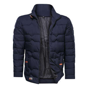 2023 Custom <b>White</b> <b>Men's</b> Winter <b>Puffer</b> <b>Jacket</b> Bright Down Thick and Warm with Loose Hooded Coat New Bubble Design - Product Image 4
