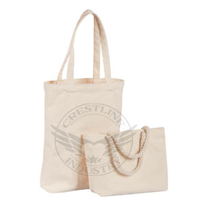 Promotional Cheap Nylon Fashion Custom Printed Logo Rope Handle <b>Tote</b> <b>Bag</b> <b>with</b> <b>Shoulder</b> <b>Strap</b>-Four Seasons Use Custom Brand Size - Product Image 3
