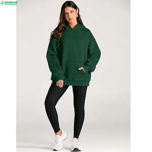 Sudadera con Capucha Extra Grande para Mujer Behram International, Color Beige, Cómoda, Suave, Manga Larga, Diseño Personalizado, Bordada - Product Image 4