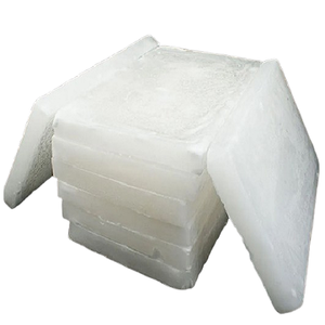 Cire de paraffine entièrement raffinée 56/58/60/62 avec point de fusion de 70-80°C, forme solide pour la fabrication de bougies - Product Image 1