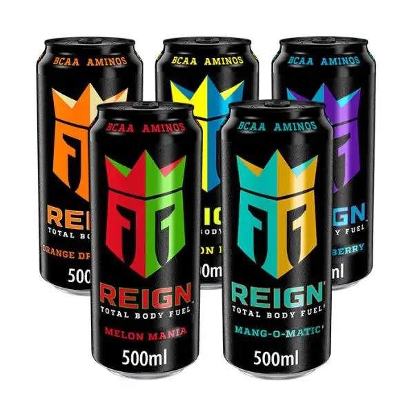 Reign 에너지 음료 500ml 저렴한 가격에 깡통에 총 몸 연료 도매 공급 업체