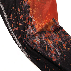 100% Polyester Nouveau Style Hommes Rash Guard Meilleure Vente Top Design Hommes MMA Rash Guard À Vendre - Product Image 3