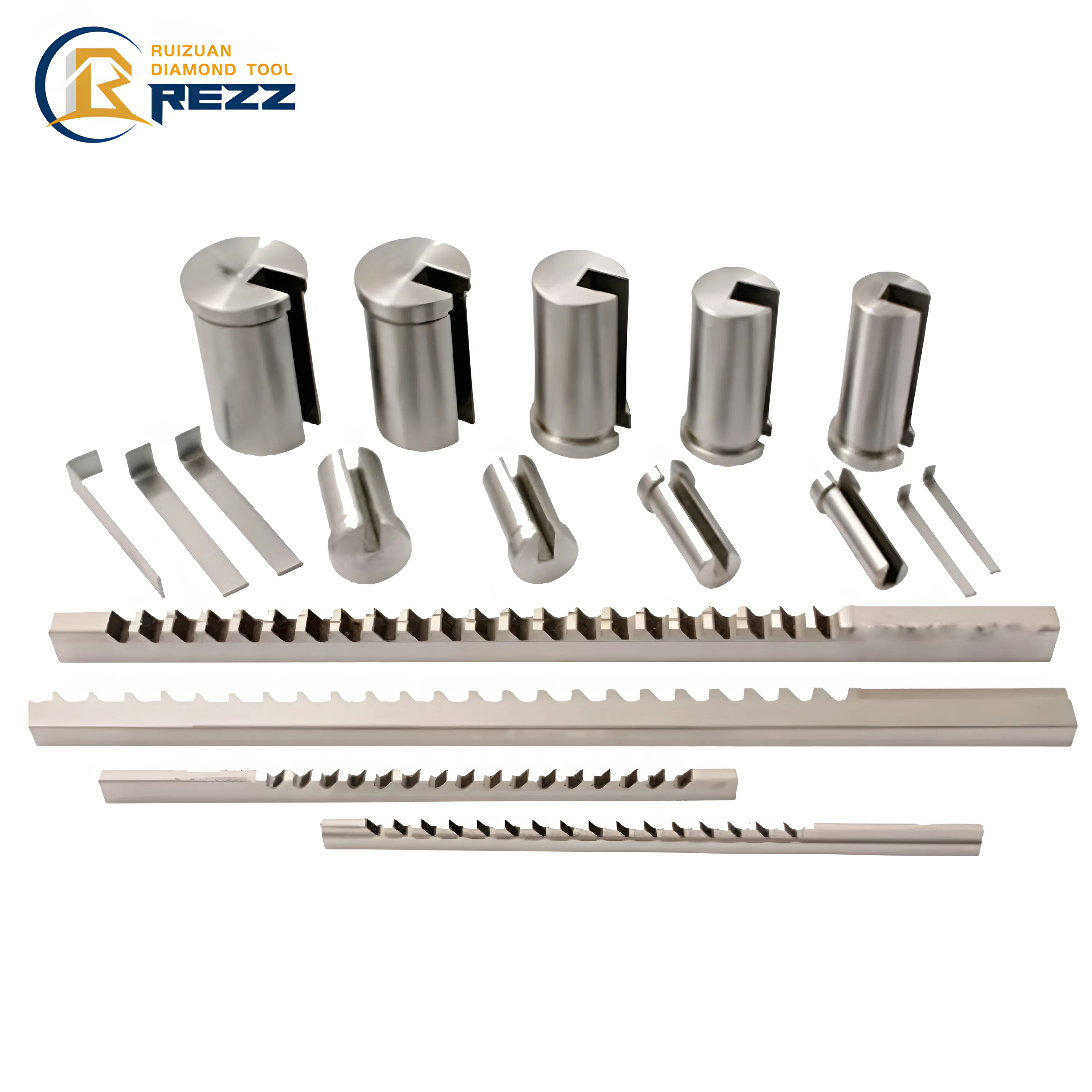 HSS Keyway Broach Tools With Shims Metric 7MM 8mm Broaching tool keyway broaching cutters for copper steel
