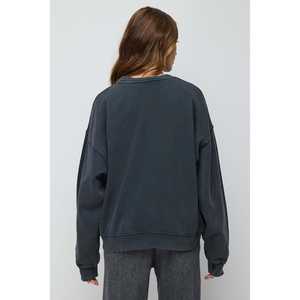 Sweat-shirt oversize imprimé effet délavé - Product Image 4