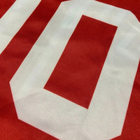 Camiseta de béisbol con cuello en V, transpirable, de verano, talla grande, con botones completos, sublimada, con rayas de equipo, personalizada al por mayor