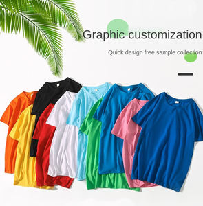 Camiseta de diseño personalizado para hombre, camisa de cuello redondo 100% algodón, lisa, de gran tamaño, con bajo precio - Product Image 4