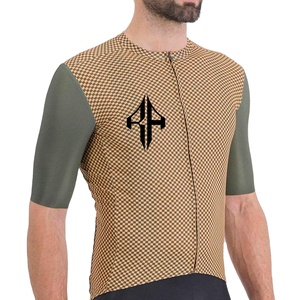 Nueva llegada Full Zip up hombres sublimación ciclismo Jerseys 100% poliéster Material Premium alta calidad logotipo personalizado para los hombres - Product Image 4