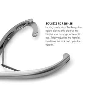 Cortador de uñas de alta calidad Acabado de resorte doble Esmalte de uñas Cortador de uñas resistente Manicura Podología Cortador de uñas - Product Image 4