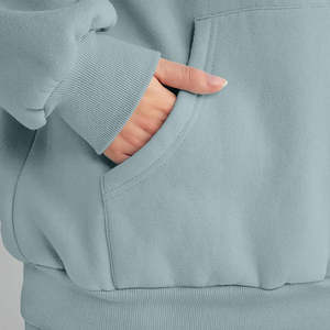 Sudaderas con Capucha para Mujer, Producción OEM con Logotipo Personalizado, Algodón para Chicas y Mujeres, Corte Regular, Precio Económico con Envío - Product Image 4