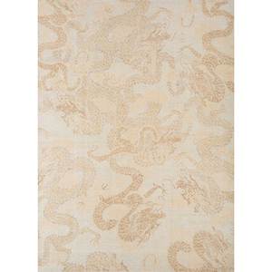 Erbe Ivory Hand Knotted Wool <b>Rugs</b> <b>Boho</b> Style 10mm Thick Abstract Animal Print Rectangular Hallway Room <b>Rugs</b> for Home Floor GS-57 - Product Image 1