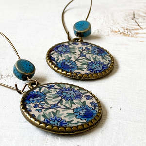 Pendientes de cuentas para mujer, pendientes de cuentas personalizados, pendientes de cuentas múltiples, joyería festiva para mujer al mejor precio, pendientes de cuentas. - Product Image 4
