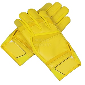 Gants de frappe de baseball personnalisés sublimés en cuir Cabretta, antidérapants, pour softball, vente en gros OEM - Product Image 3