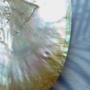 Jaune nacre Caviar assiette plat plateau luxe écologique VITRAPRO CAVIARP-1026 cadeau d'affaires fabriqué au Vietnam - Product Image 3