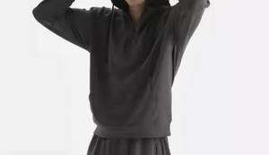 Sudadera Deportiva de Manga Larga con Cierre de Cremallera de Alta Calidad para Hombre, Logotipo Personalizado, Forro Polar de Poliéster/Algodón, Secado Rápido, Ecológica - Product Image 2