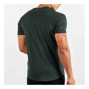 Oversized Loose Fit Men's T-Shirts 100% Cotton Worsted Short Sleeve Custom Logo High Quality Wholesale Cheap Custom Brand - Product Image 6