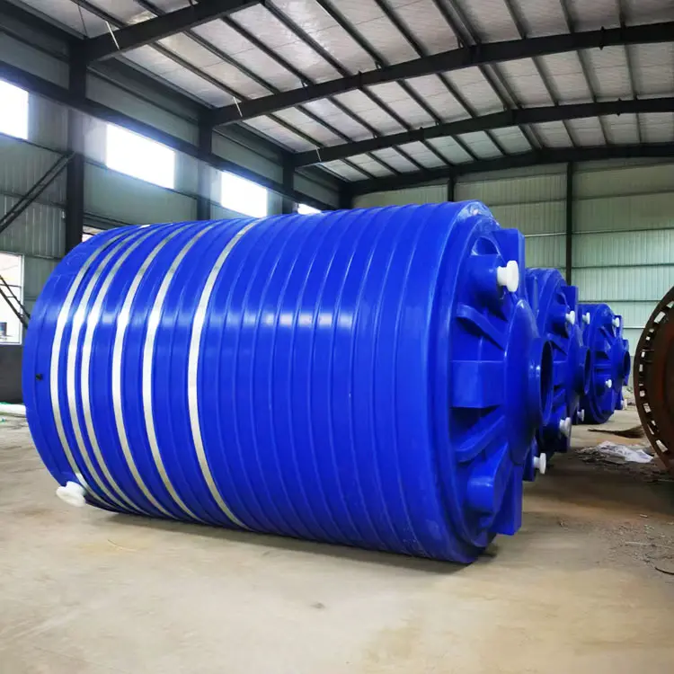 Tanque de armazenamento químico personalizado, tanque de armazenamento pe rotomoulding para tratamento de água de resíduos de esgoto