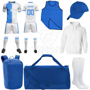 Uniforme de Fútbol para Hombre de Alta Calidad, Personalizable, Sublimado, Cuello Redondo, Manga Corta, Material Resistente - Product Image 1