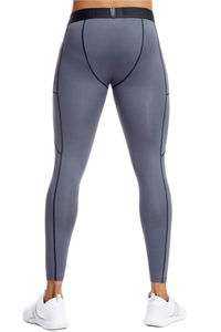 Collants de compression pour entraînement physique à taille haute pour hommes Pantalon de sport avec leggings de sport pour la course à pied et l'entraînement - Product Image 4