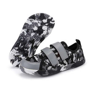 Vente en gros de chaussures de sport décontractées confortables pour enfants respirantes pieds nus avec bout large pour la marche en plein air - Product Image 3