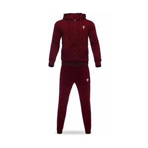 Los más vendidos conjuntos de chándal de lana de tela de alta calidad para hombre diseño personalizado Color personalizado Fitness invierno camiseta de talla grande - Product Image 3