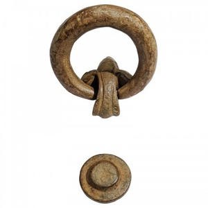 Accessoires d'entrée traditionnels en métal de conception en laiton de haute qualité heurtoir de porte de cloche heurtoirs de porte fabriqués à la main - Product Image 4