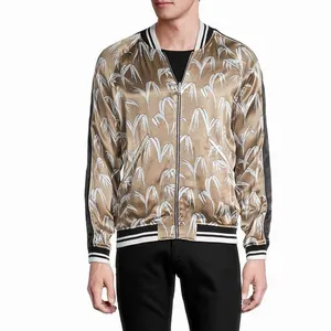도매 고품질 멋진 폭격기 인쇄 재킷 소년 다른 색상 승화 플러스 사이즈 편안한 내구성 재킷