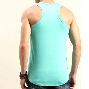 Camiseta Deportiva de Gimnasio para Hombre, Transpirable, de Secado Rápido, al Mejor Precio al por Mayor, Ropa Deportiva de Poliéster, Camisetas de Fitness para Hombre, Tipo de Patrón: Liso - Product Image 4
