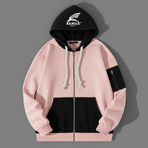 Sweat-shirts thermiques pour hommes, style unique, 100% coton, motif uni, technique pour les basiques d'hiver, coton mélangé - Product Image 3