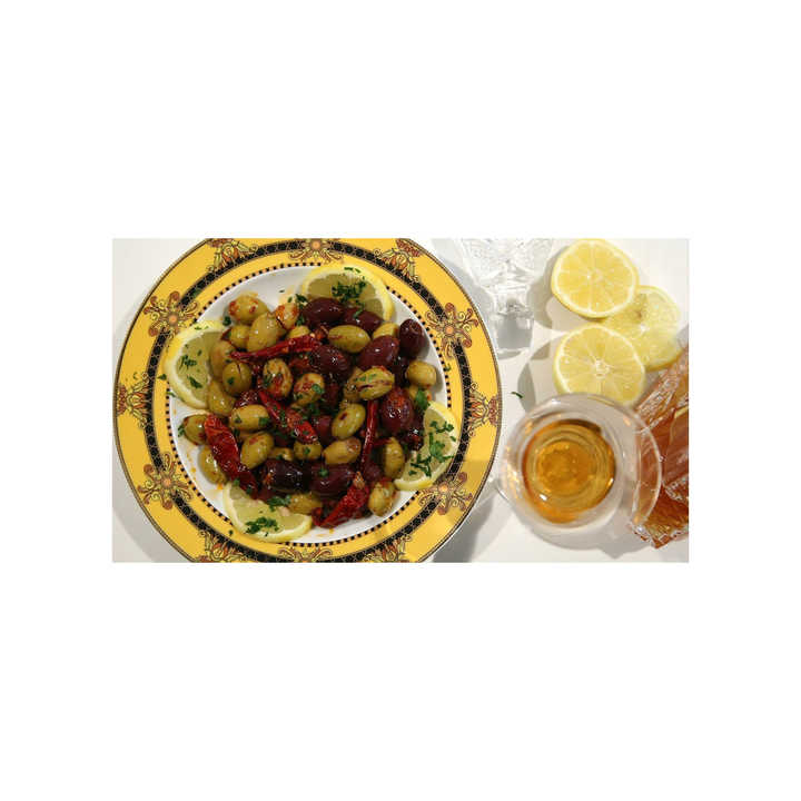 Organic Pickled Green Olives in a Natural Sea Salt Brine  No Preservatives, Just Pure Flavor