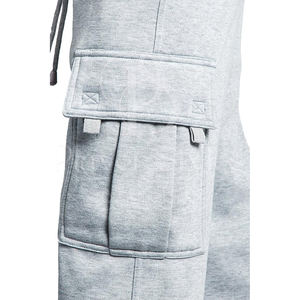 Pantalones de Felpa Francesa Personalizados para Hombre, de Algodón/Poliéster, Ligeros, Casuales, Deportivos, de Cintura Media, Rectos, Lisos - Product Image 6