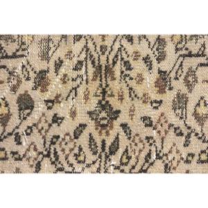 พรมขนสัตว์ตุรกี7.7ft สีเบจคลาสสิก3.9ชิ้นดีไซน์แบบเย็บปะติดปะต่อกันสำหรับทางเข้าห้องนั่งเล่นห้องนอนเบาะรองหลังทำจากยางรูปสี่เหลี่ยมผืนผ้า - Product Image 4