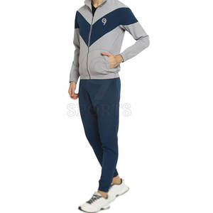 Ensemble deux pièces de survêtement personnalisé pour hommes avec sweat à capuche et pantalon Vente en gros d'équipement athlétique OEM ODM - Product Image 1