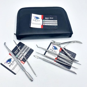 Nouveau Kit de manucure pédicure outils de soins de toilettage professionnels lime à ongles coupe-ongles avec ensemble de manucure en cuir - Product Image 5