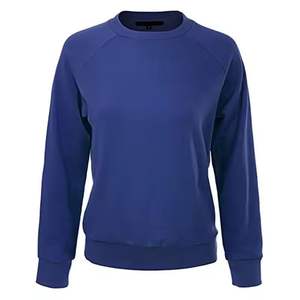 Pull-over crocheté en éponge française unisexe personnalisé 6XL coupe régulière sweat-shirt col rond brodé en 3D automne 100% coton anti-rétrécissement - Product Image 1