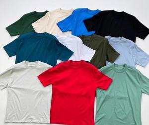 Camiseta Lisa de Cuello Redondo 100% Algodón Tejido, Impresión Digital, Etiqueta Personalizada, Talla Grande, Ecológica, Unisex, MOQ Bajo, 300g - Product Image 1