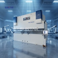 Presse plieuse CNC hydraulique économique pour tôles 500T6000, petite machine de pliage miniature