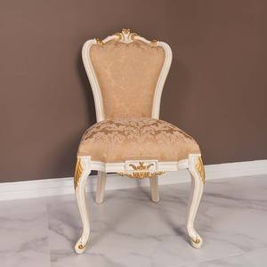 Silla de Comedor Delamo Classic Mahogany con Acabado Blanco - Product Image 2