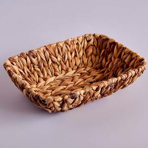 Bandeja trenzada de excelente calidad para exhibir joyas, bandejas de jacinto de agua hechas a mano a bajo precio - Product Image 5