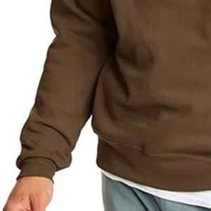 <b>Men's</b> 100% Cotton Casual Wear Workout Pullover <b>Sweatshirts</b> Thermal Hoodies and <b>Sweatshirts</b> Plain Dyed for Winter - Product Image 3