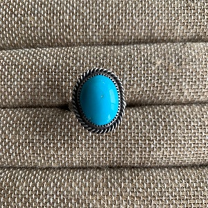 Aqua Chalcedony Oval Cut Gemstone <b>Statement</b> <b>Ring</b> Handmade 925 Sterling Silver Fashion <b>for</b> <b>Women</b> Wedding Gift <b>for</b> Her - Product Image 6