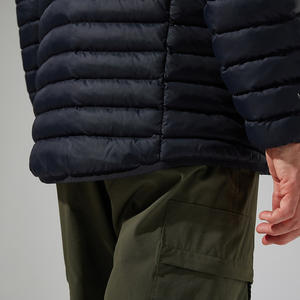 Chaqueta con aislamiento para hombre, resistente al agua abrigo de invierno, chaqueta acolchada, repelente al agua, chaquetas aislantes a prueba de viento - Product Image 4